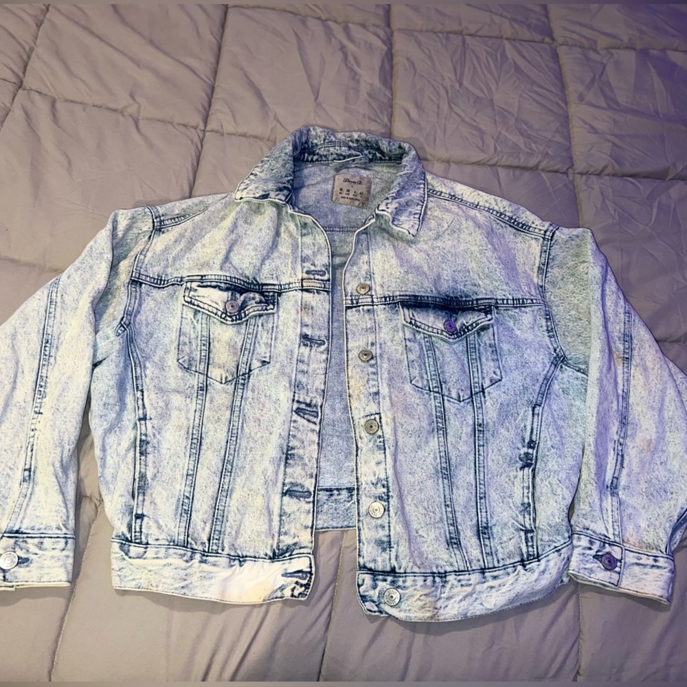 Denim Jacket - Acid Wash